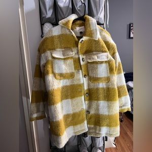 Small mustard flannel jacket